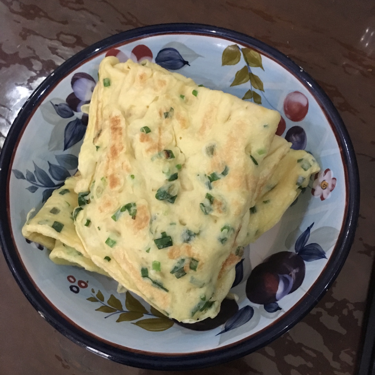 葱花鸡蛋饼