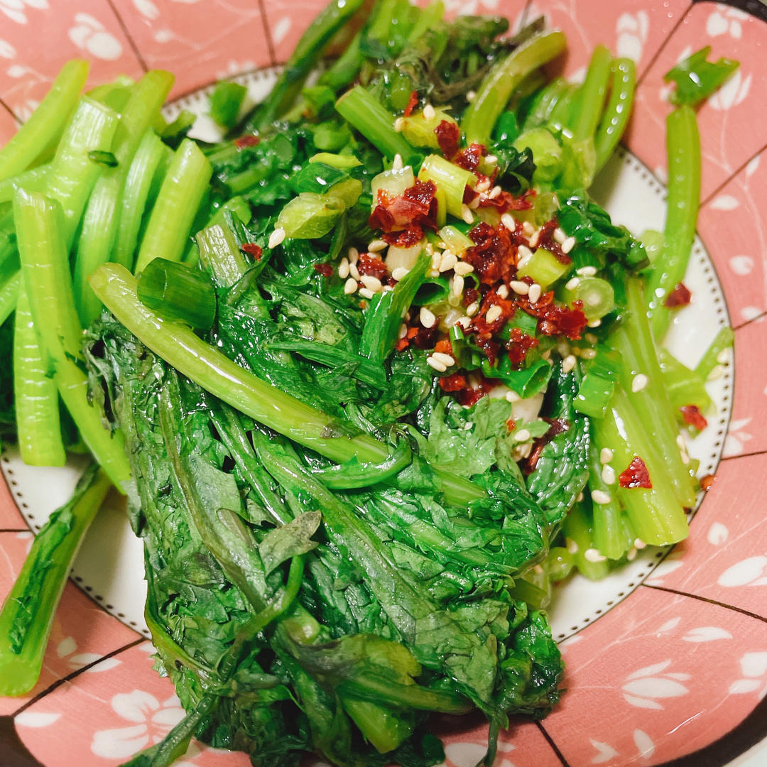 凉拌茼蒿