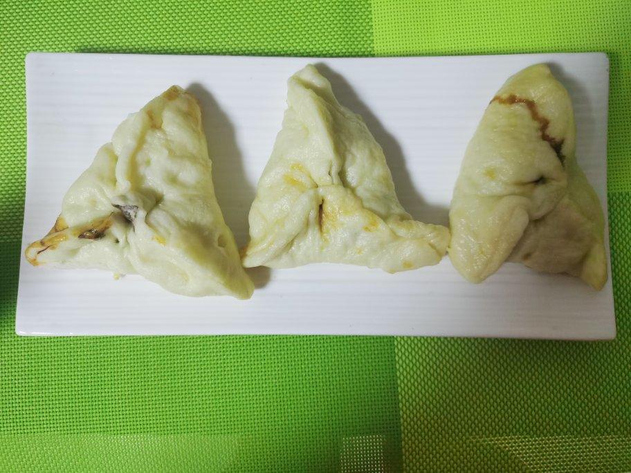 念念不忘的软糯黑米（紫糯米）馅糖三角、馒头包子、发面饼（一次发酵）