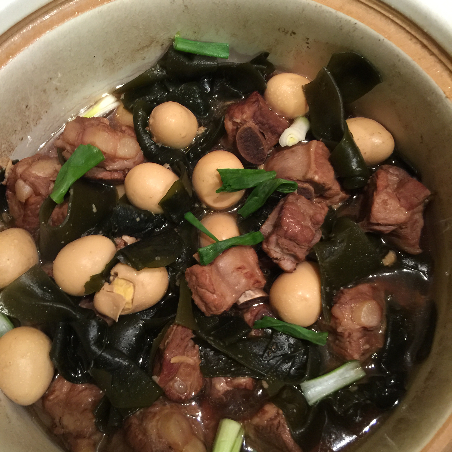 腐竹海带烧排骨