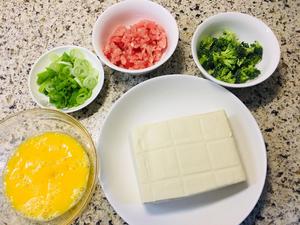 ❗️超嫩滑又美味的鸡蛋豆腐炒肉沫的做法 步骤1
