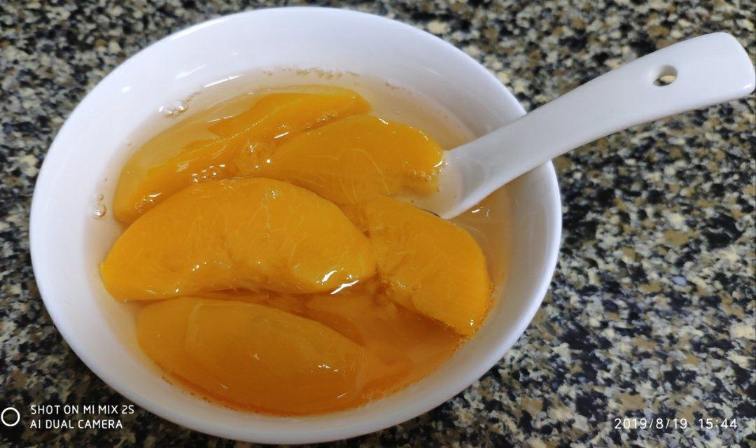 自制黄桃罐头（零添加）