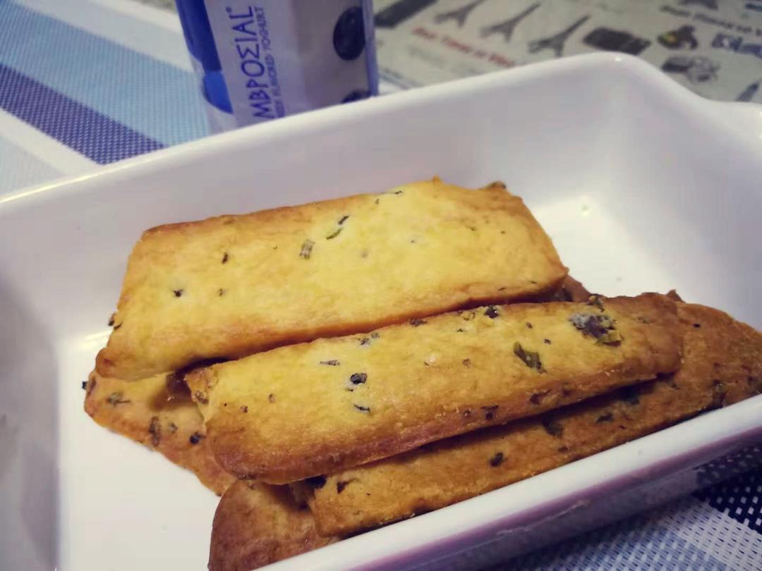 鲜酥咸香的香葱海苔饼干——葱香曲奇plus版/烘焙视频饼干篇7
