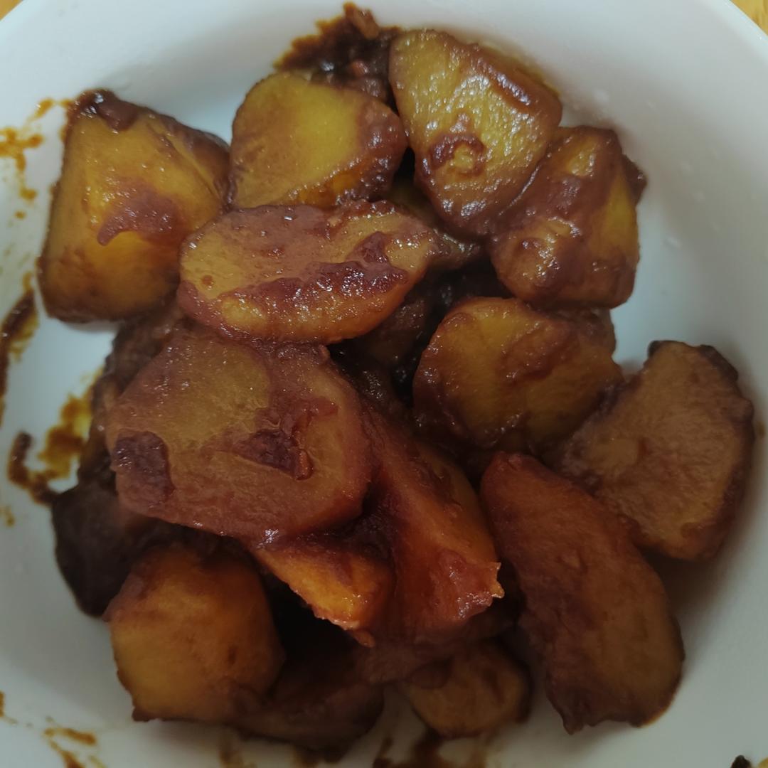 🔥巨下饭，软糯入味！比肉还好吃的红烧土豆