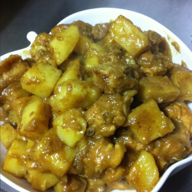 美味咖喱鸡饭