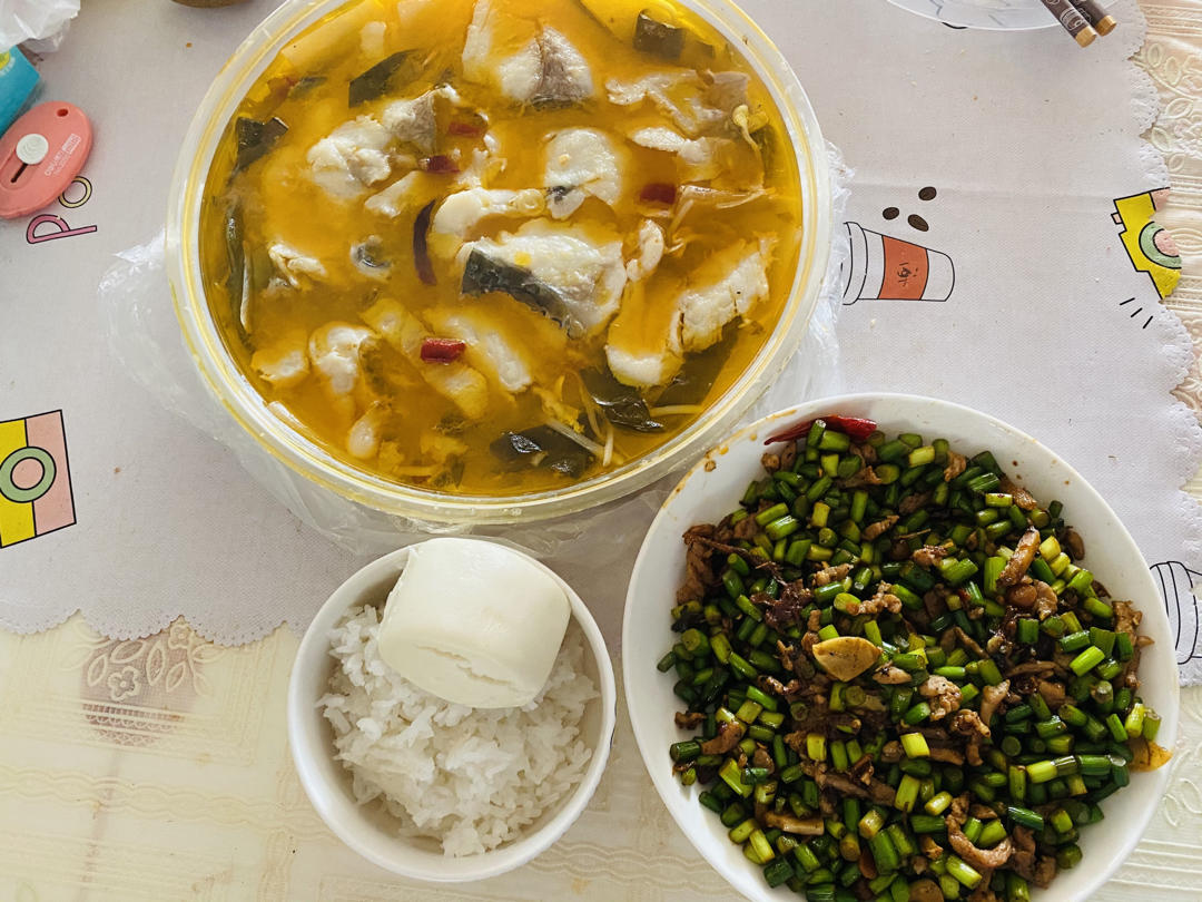 肉碎蒜苔粒