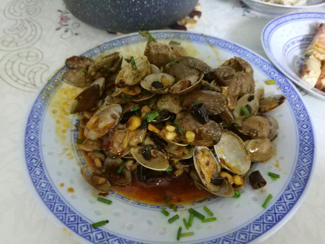 辣炒花蛤