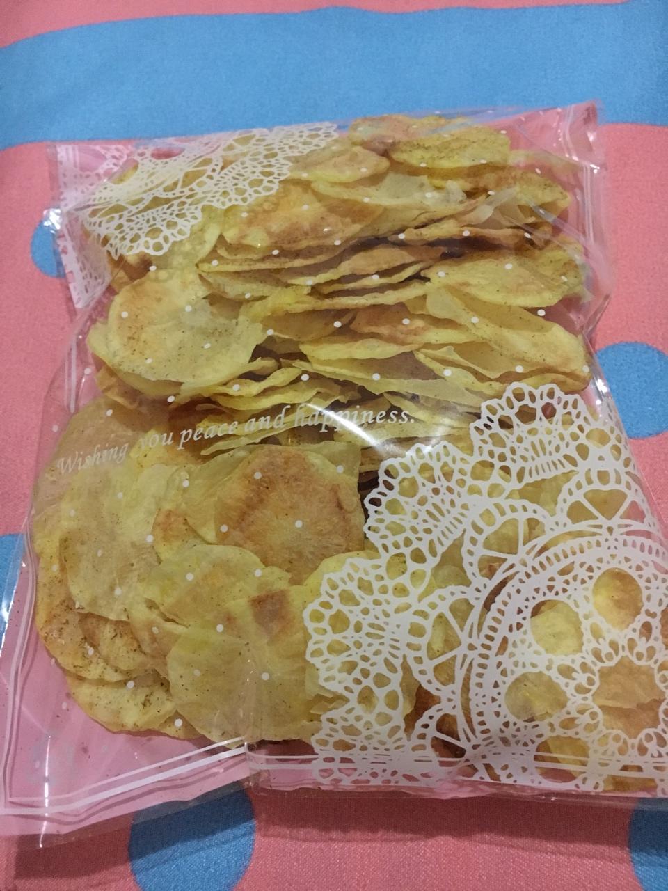 自制无油健康薯片