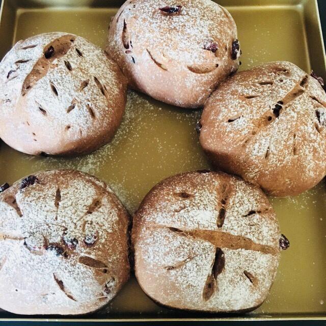 巧克力蔓越莓软欧 Rano Bread