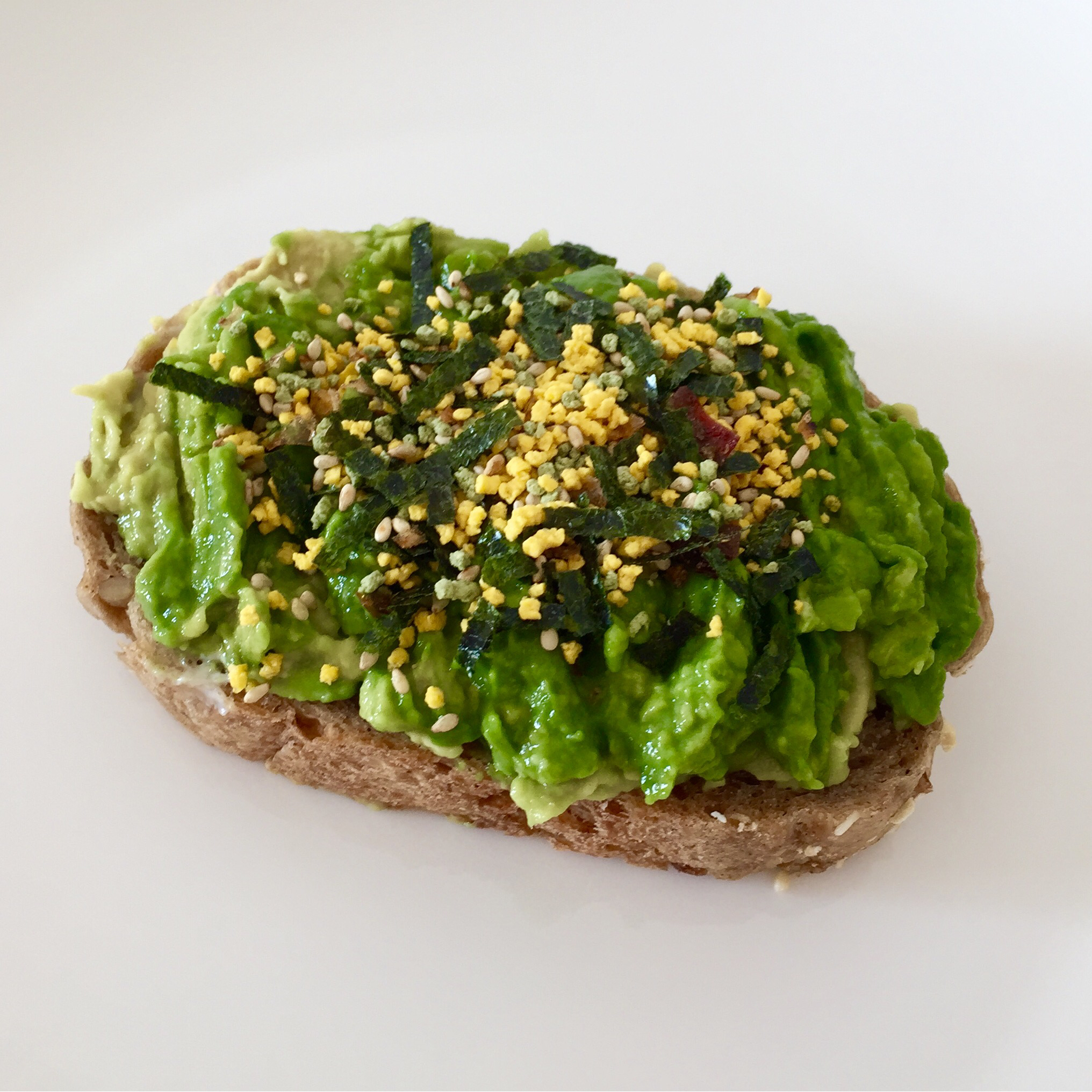 巨好吃的牛油果土司