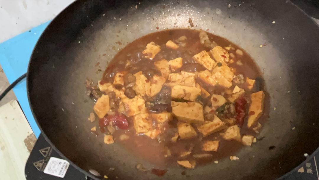 家常红烧肉末豆腐
