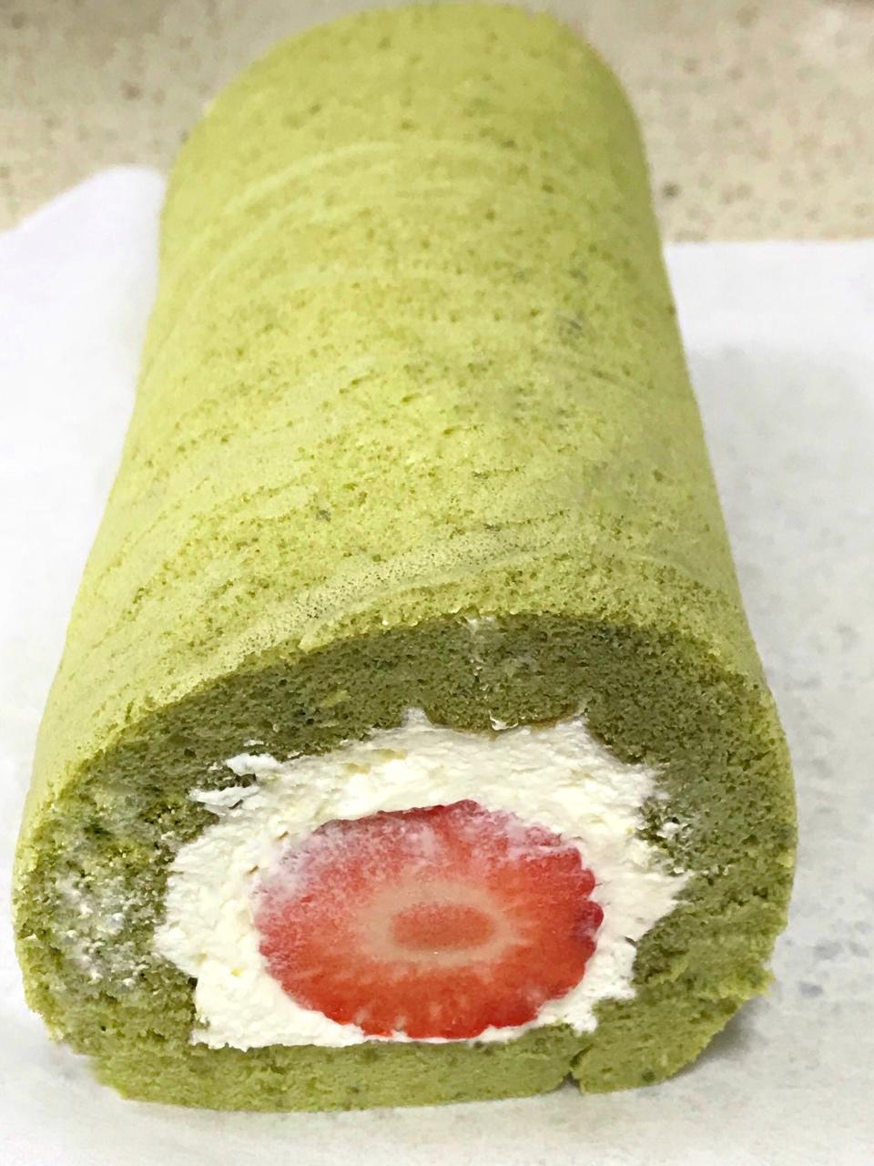 日式抹茶蛋糕卷