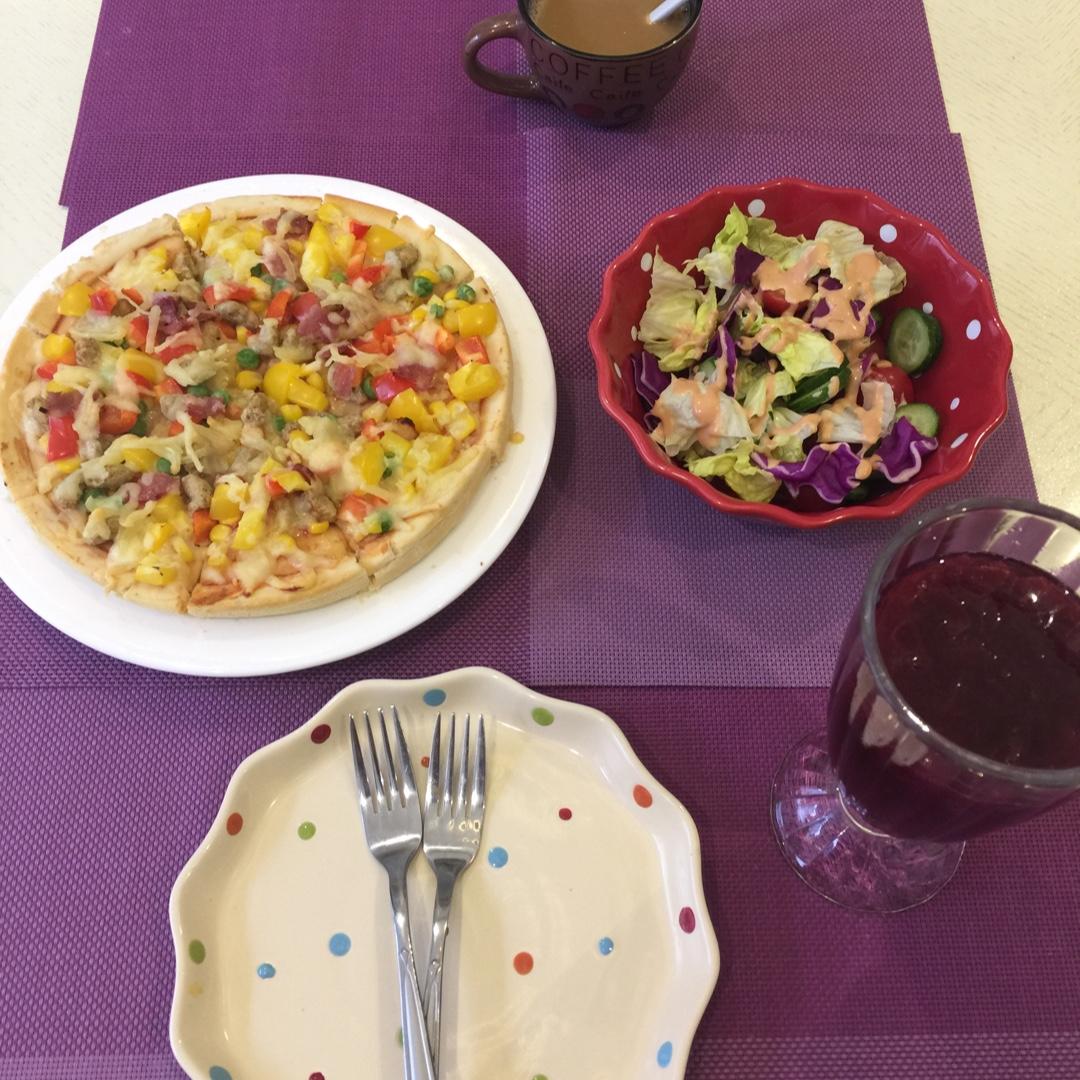 新主妇时代做的必胜客蔬菜沙拉