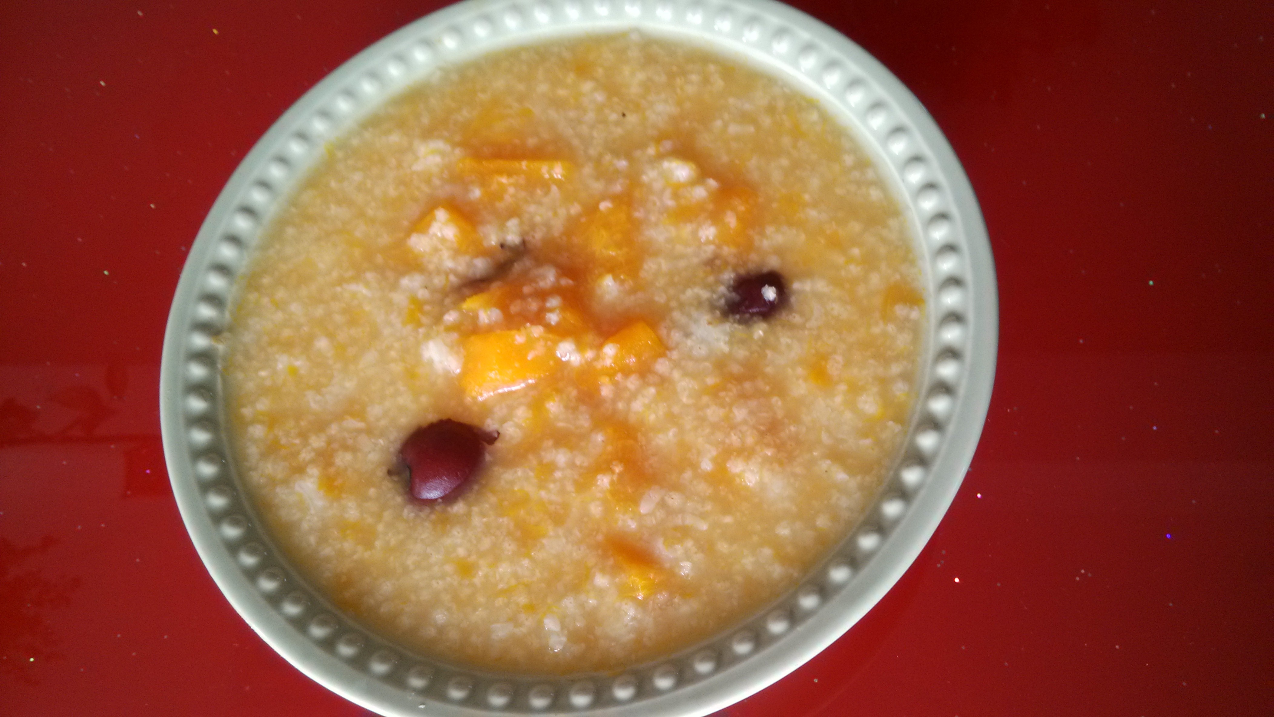 小米红枣南瓜粥