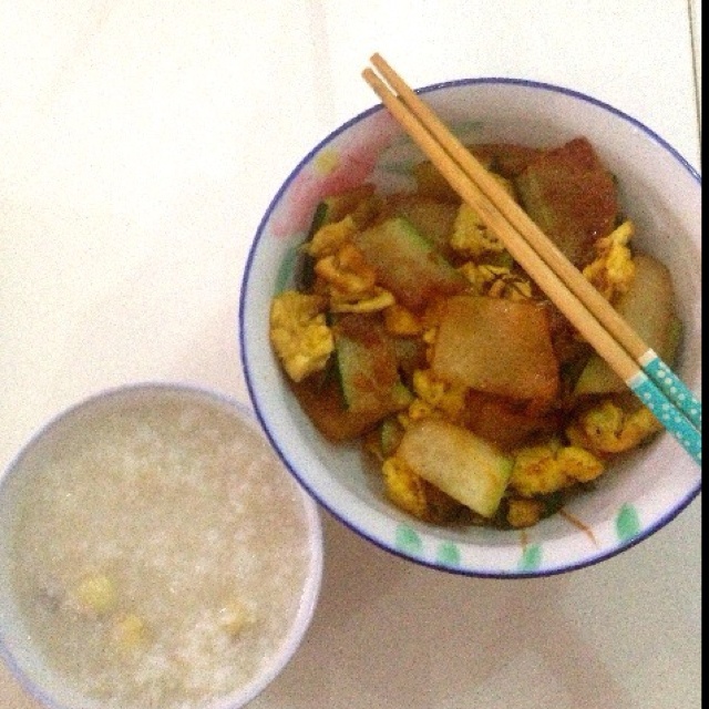 素炒冬瓜