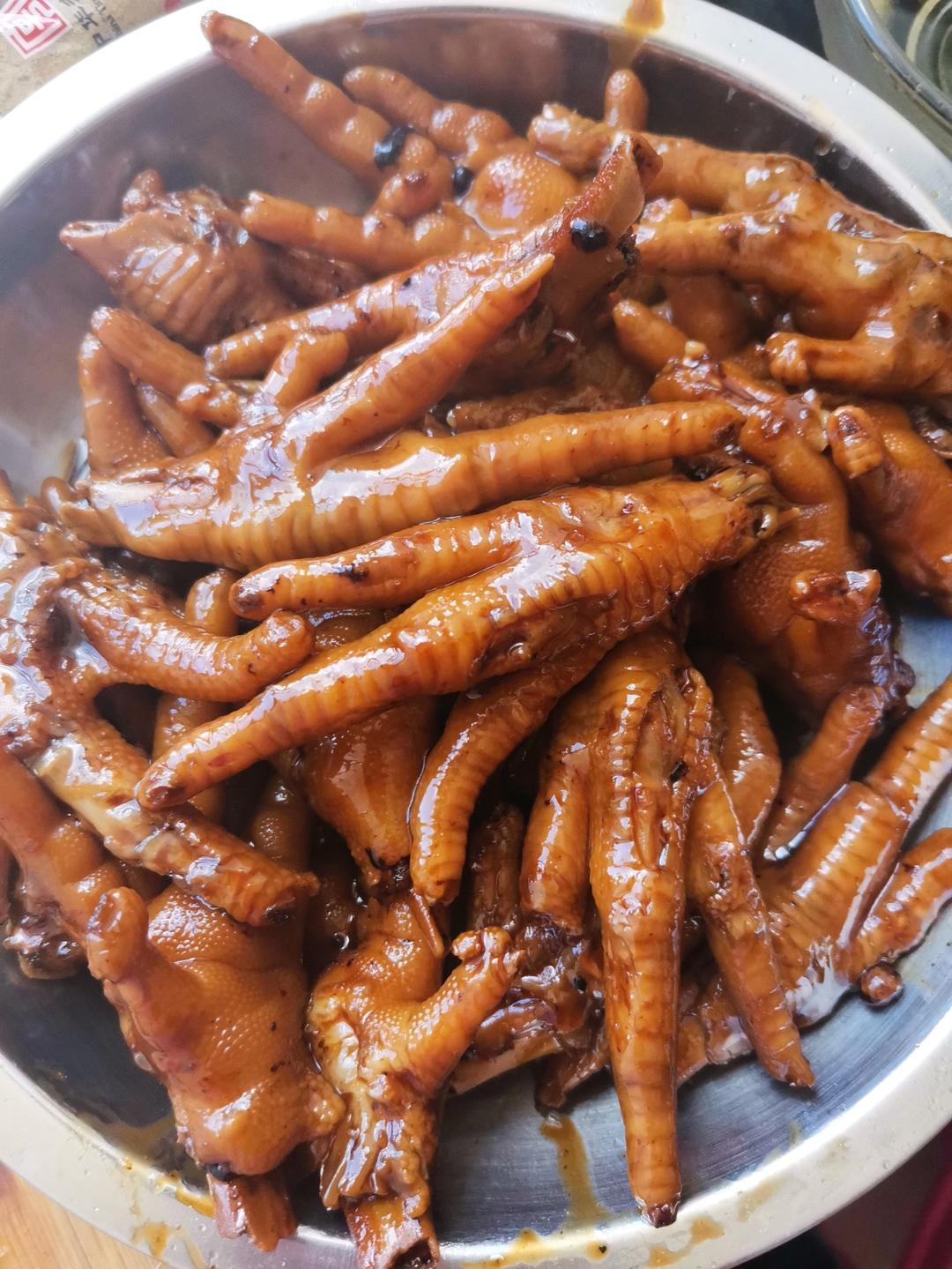 秘制红烧鸡爪