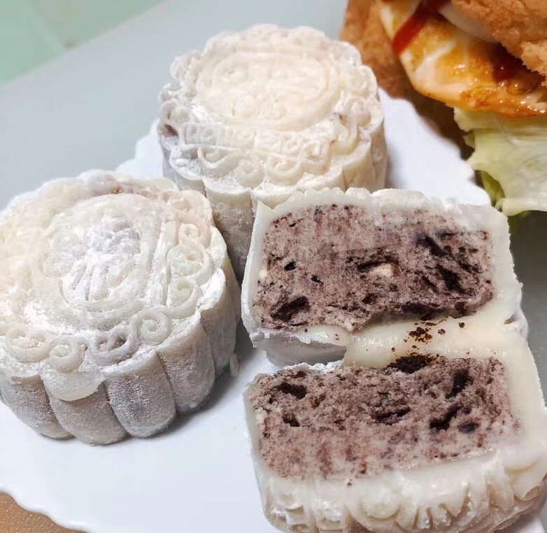 免烤❗️奥利奥乳酪冰皮月饼