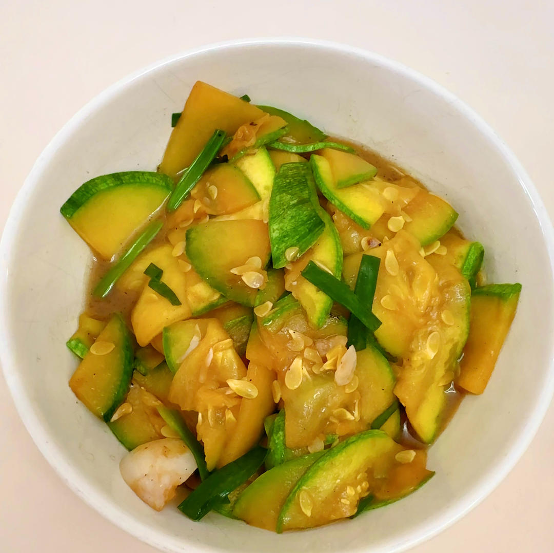 炒嫩南瓜片