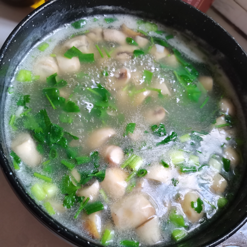 鲜菇汤的做法
