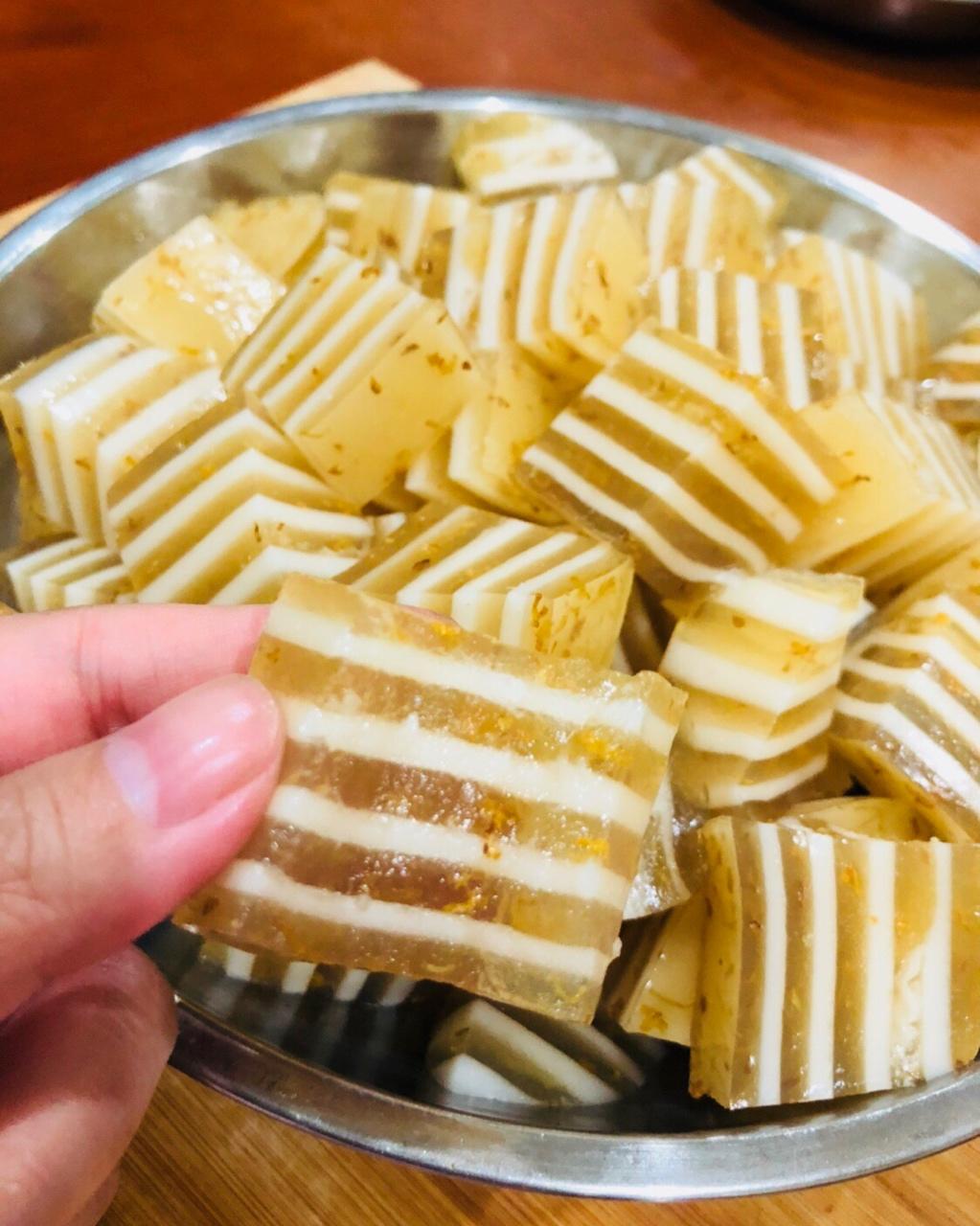 芙做的桂花千层马蹄糕