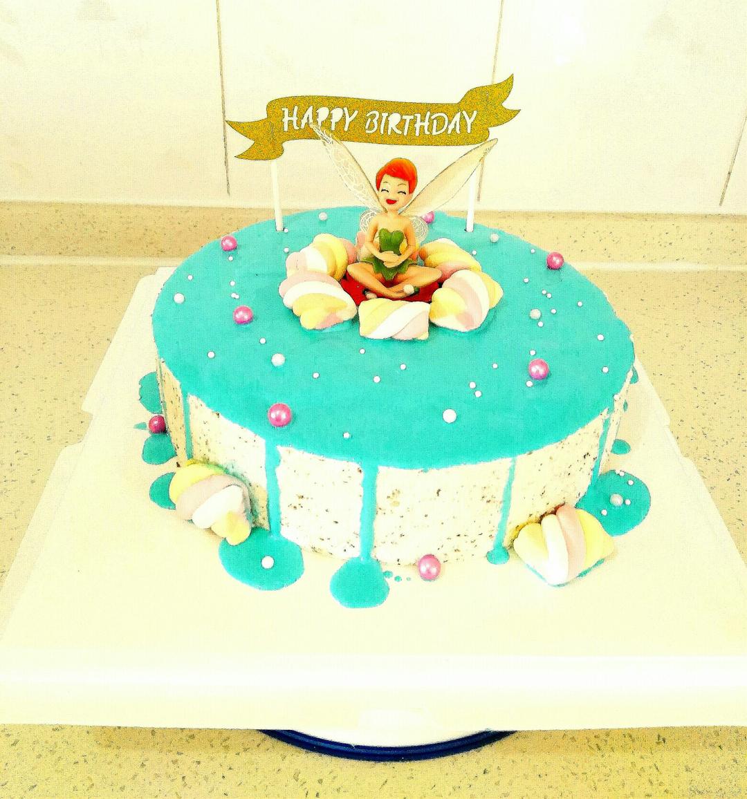 奶油淋面棋格蛋糕