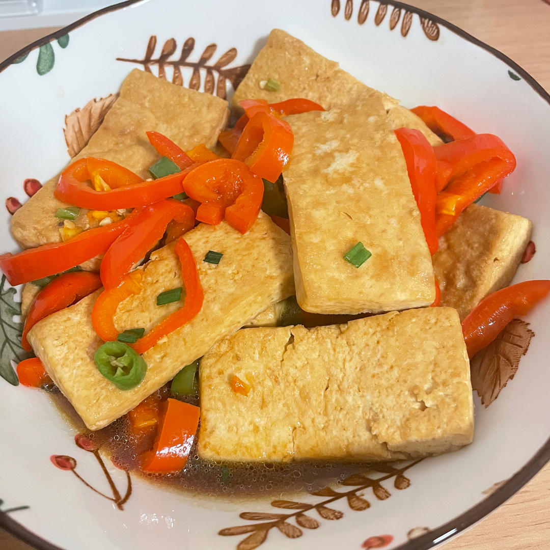家常煎豆腐