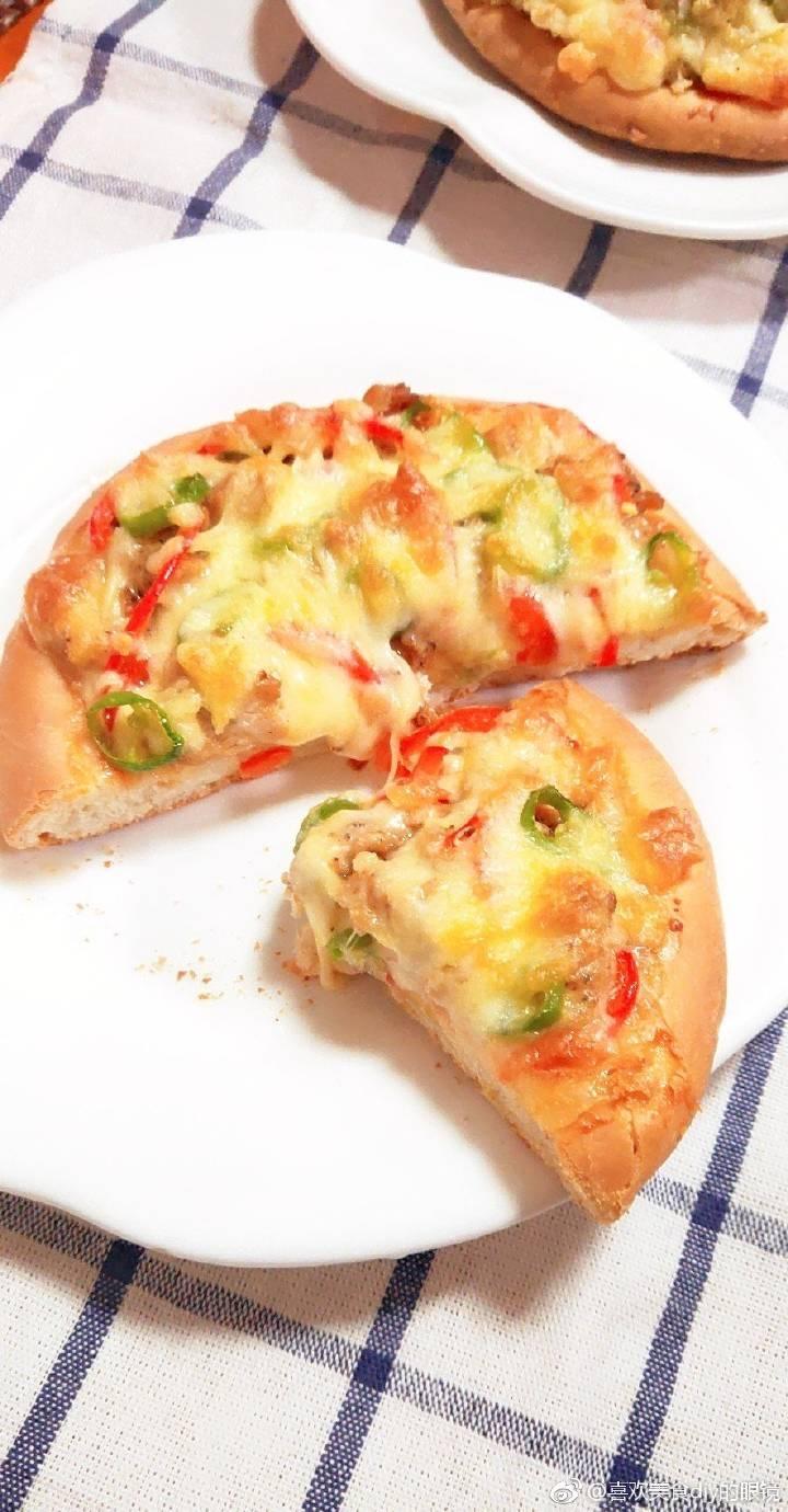 黑椒鸡肉披萨的做法