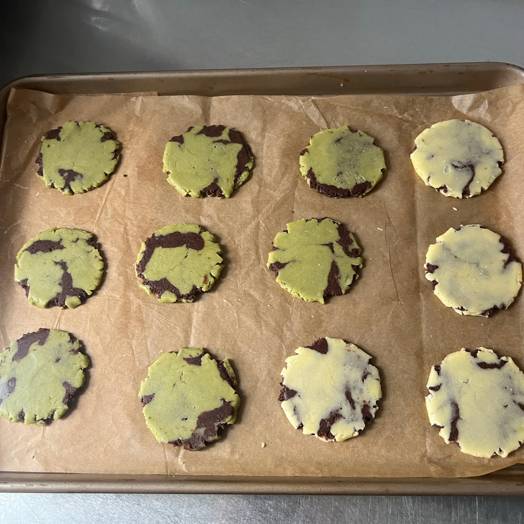 🍫布朗尼曲奇❗️一口沦陷的双层曲奇配方🍪