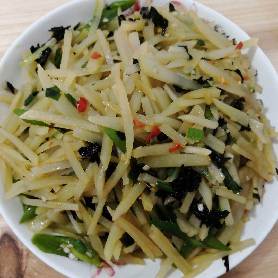 青椒土豆丝