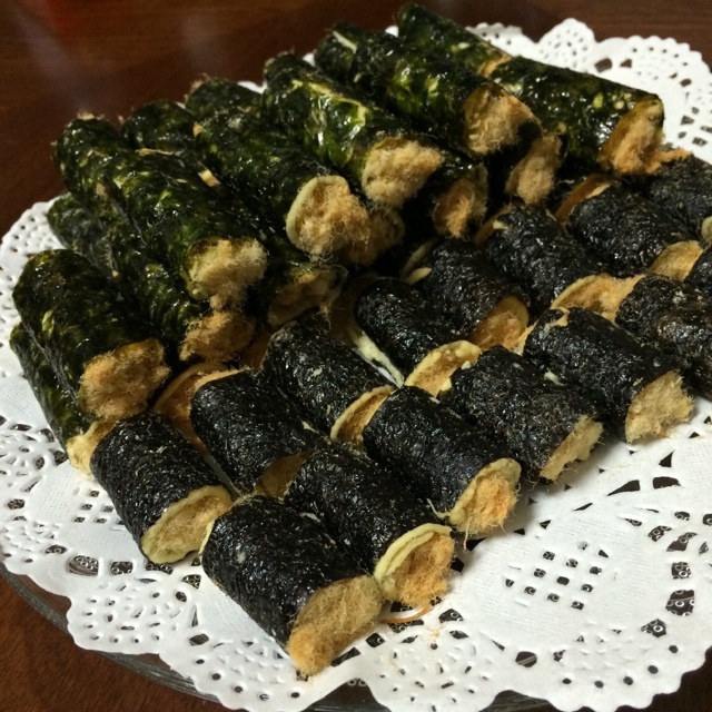 澳门海苔肉松蛋卷仔（以及凤凰卷）