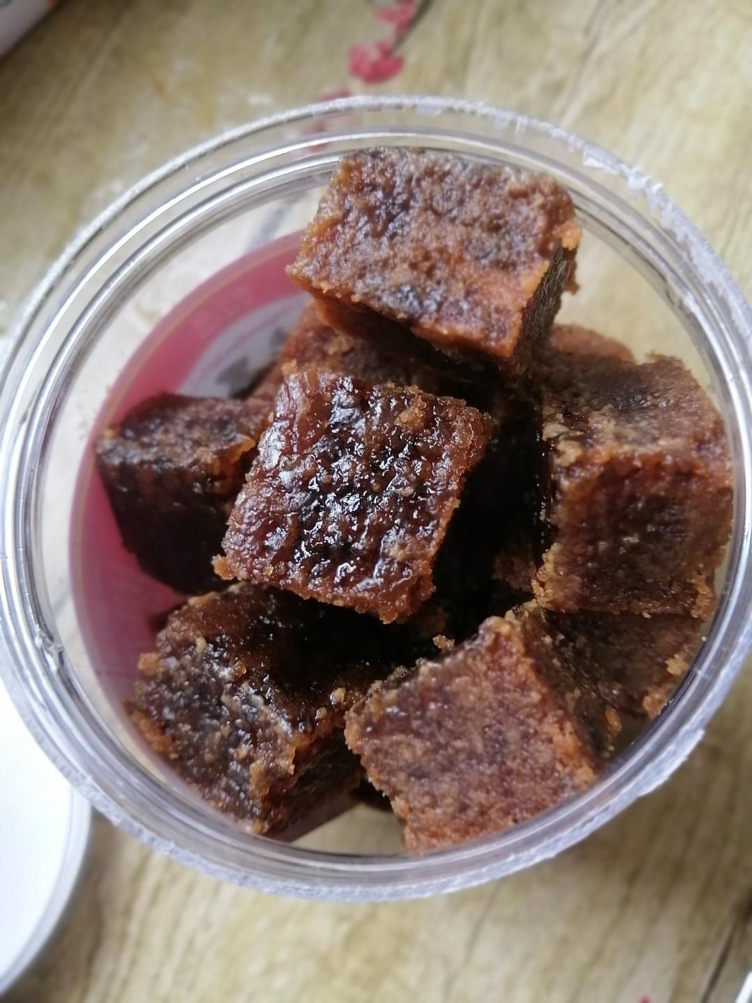 自制黑糖冬瓜茶砖