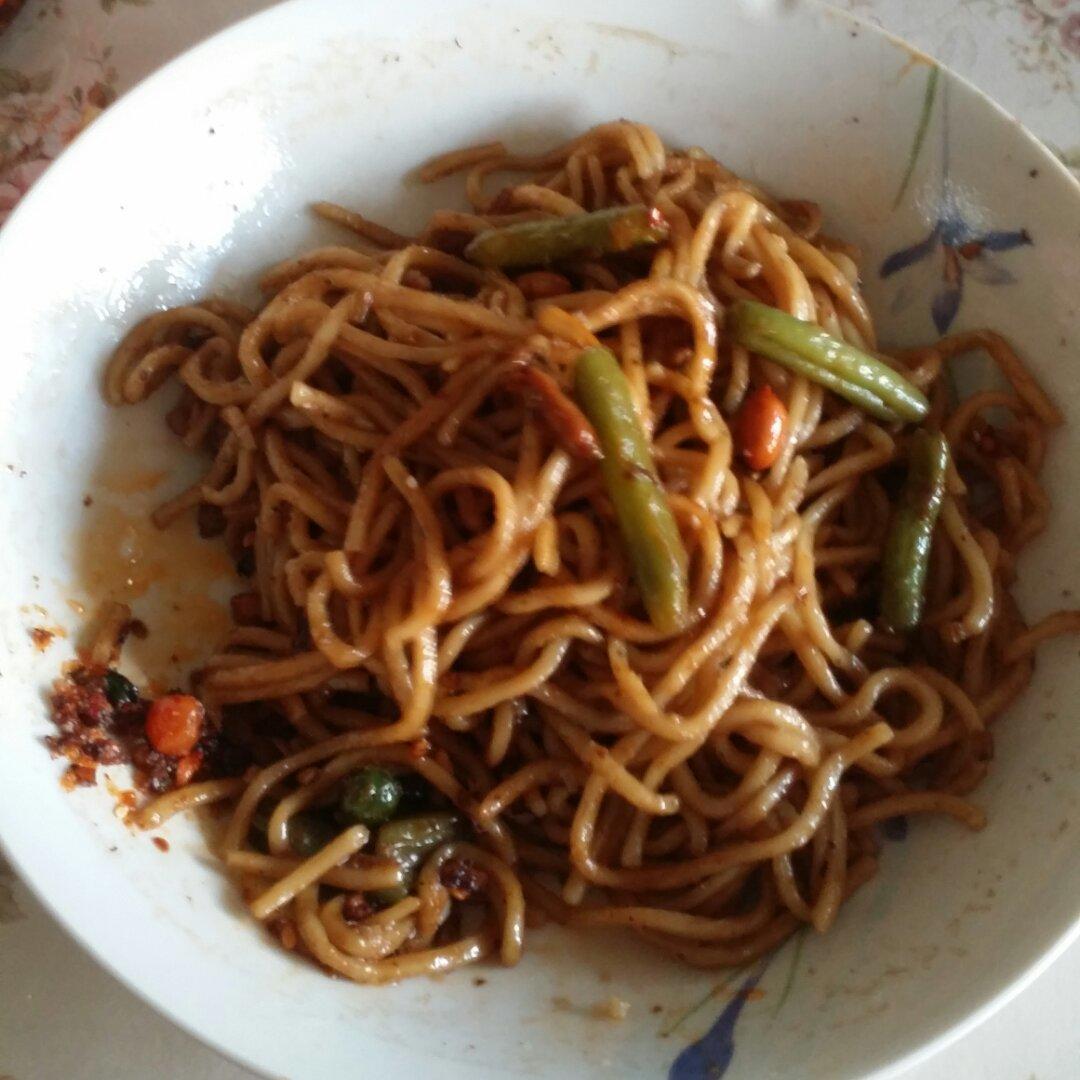 豆角焖面