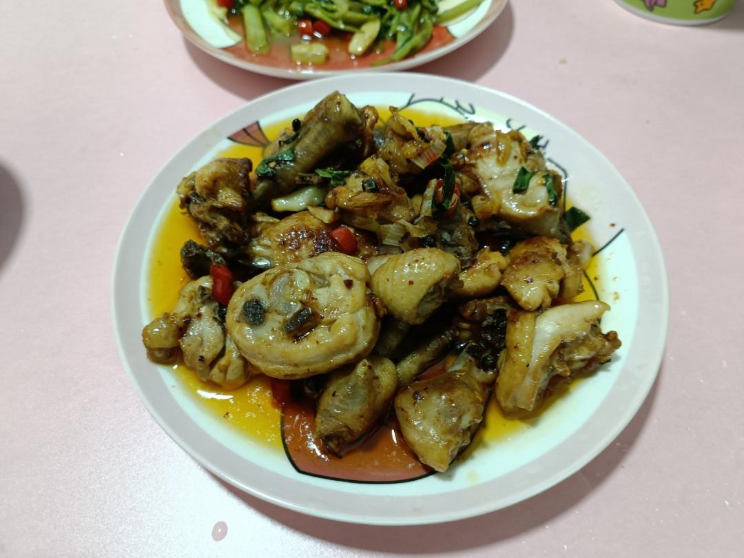 最简单的鸡肉做法——家常生炒鸡