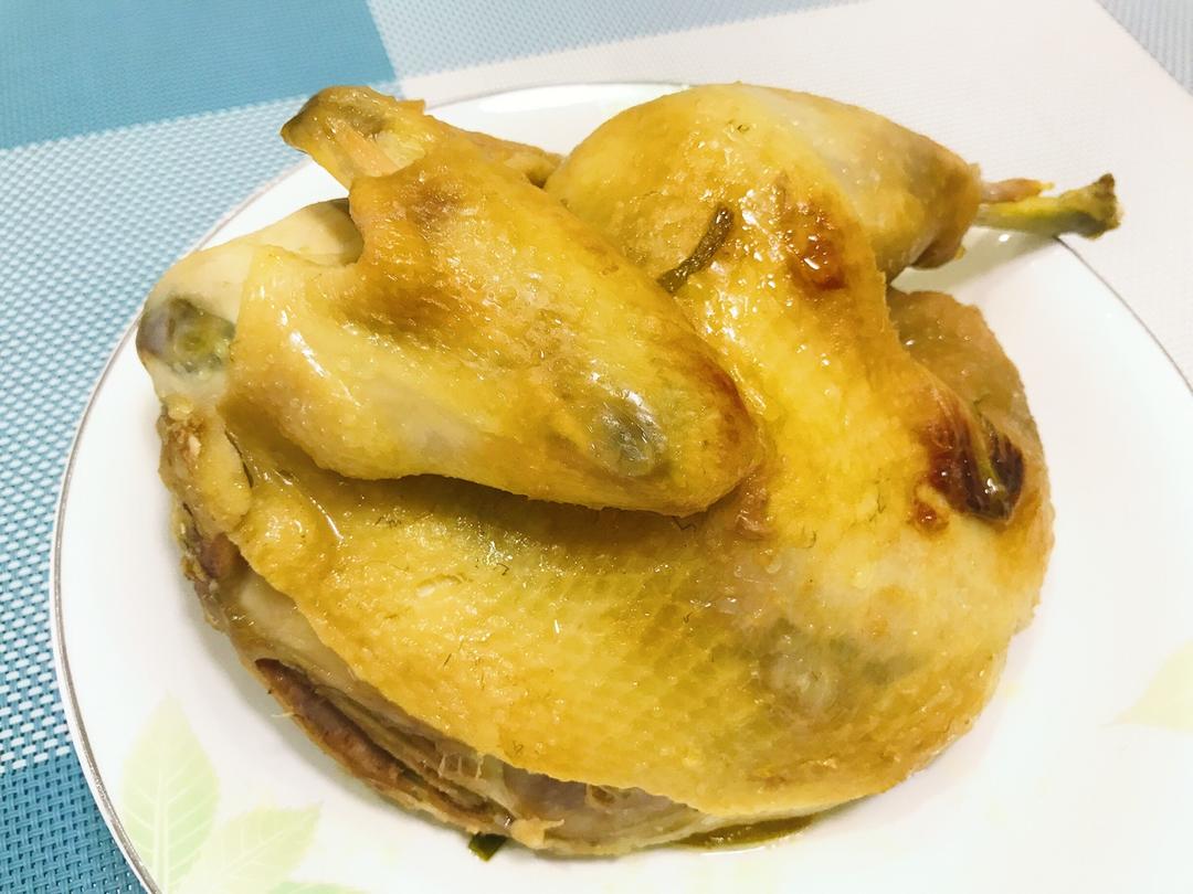 电饭锅简易版：盐焗手撕鸡