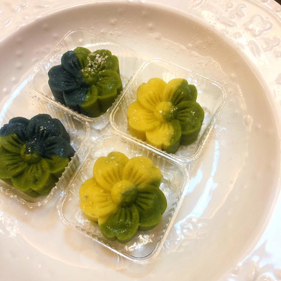 ㊙简单快手又好吃的👉绿豆糕（一次解锁三种口味）