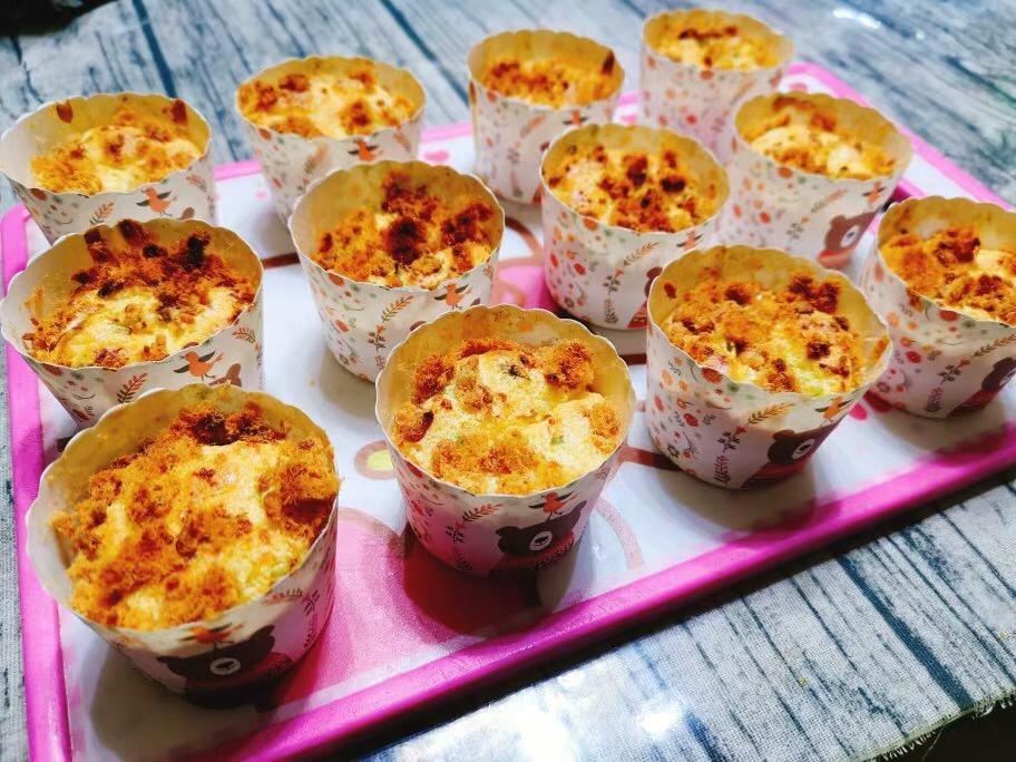 简单抹茶纸杯蛋糕（戚风）