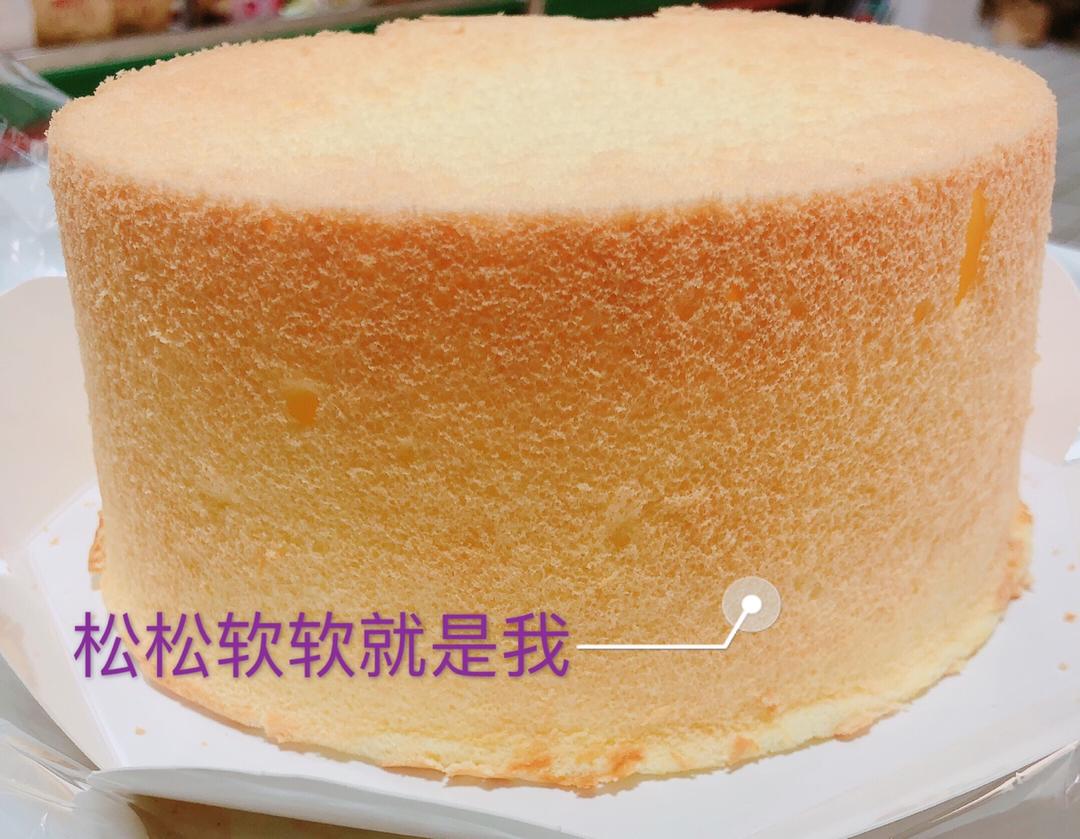 777（气疯）戚风蛋糕--8寸加高超嫩配方