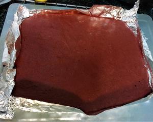 草莓红丝绒蛋糕的做法 步骤5