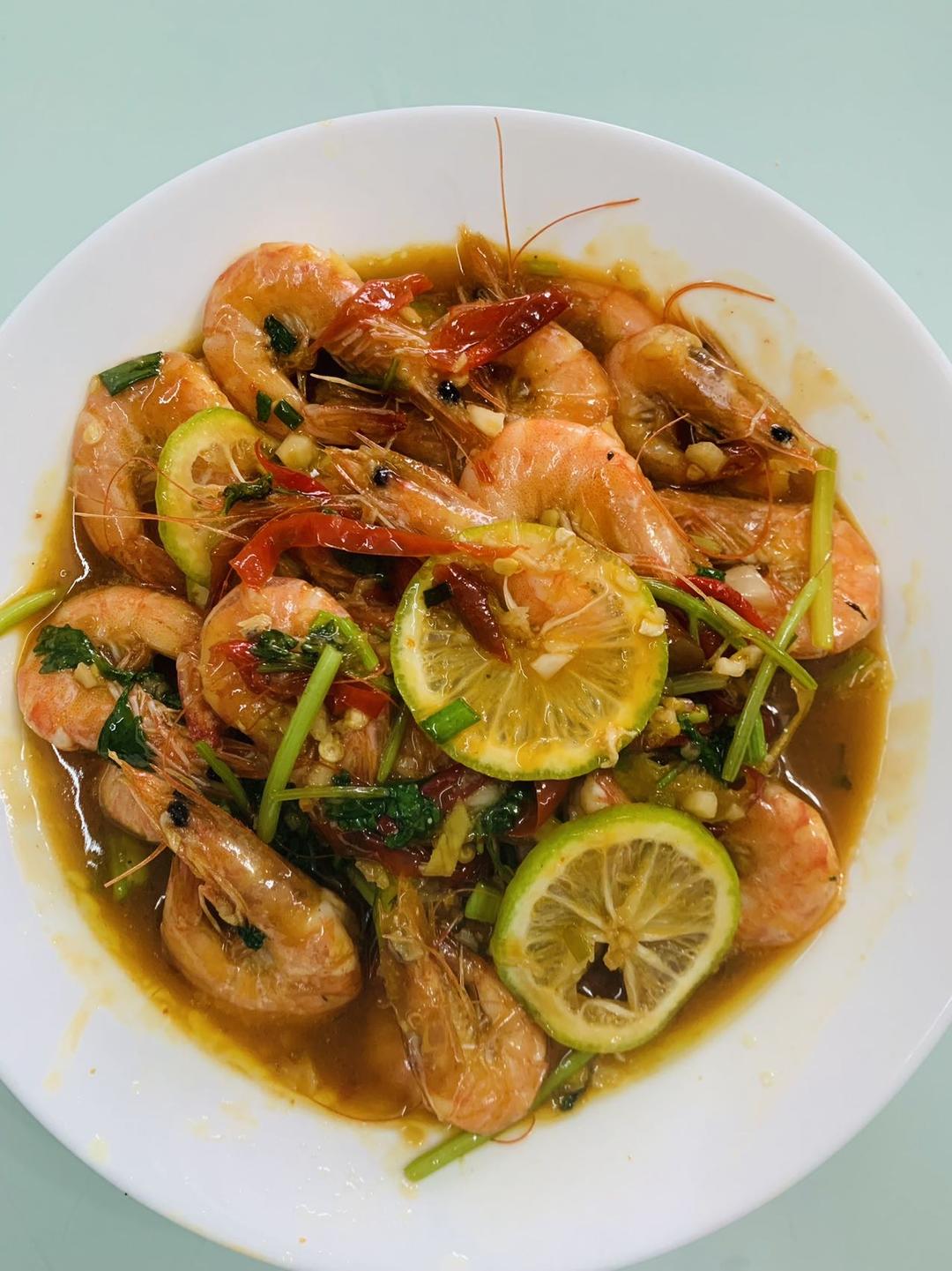 泰式甜辣虾(“光盘”级别泰国菜轻松Get!）
