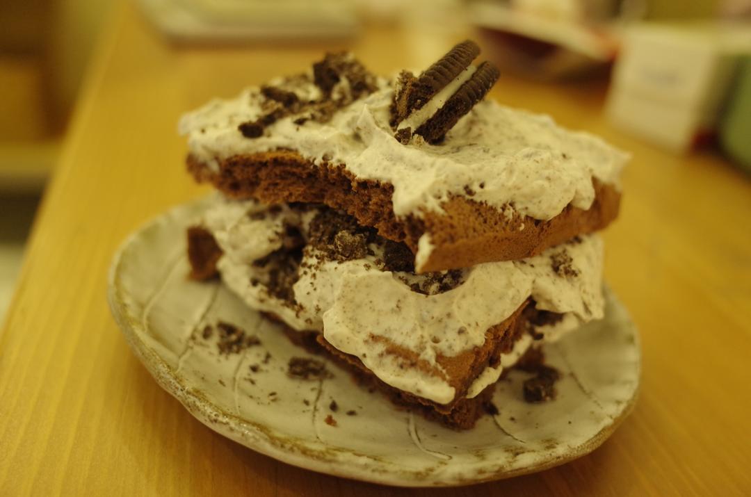 好吃到流泪的奥利奥咸奶油盒子蛋糕