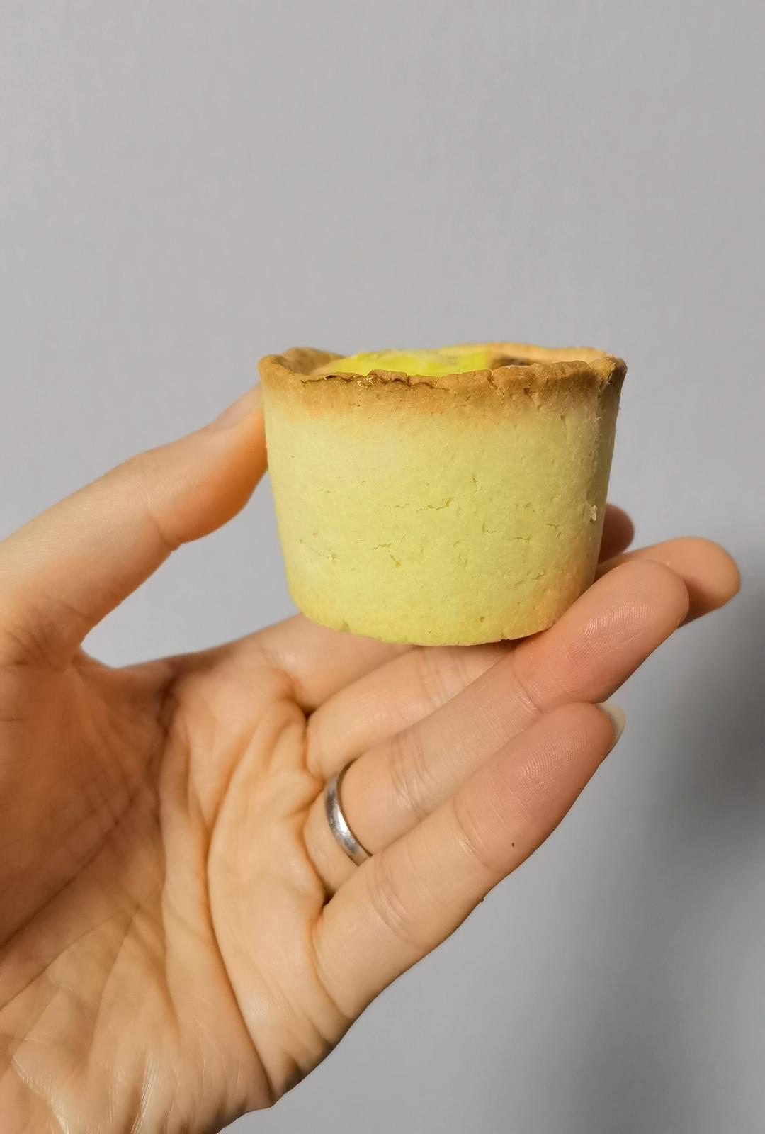 外酥里嫩的德式布丁挞