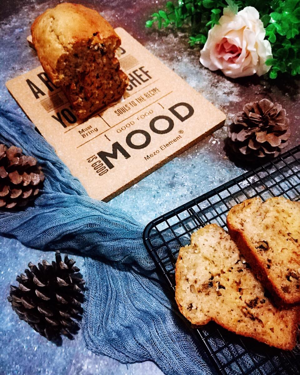 《Tinrry+》健康快手的香蕉核桃蛋糕