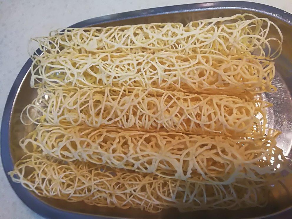 高颜值鸡蛋蕾丝网饼