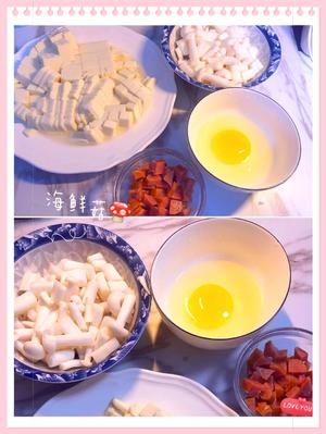 嫩豆腐蛋汤的做法 步骤1