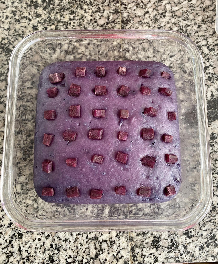 紫薯发糕