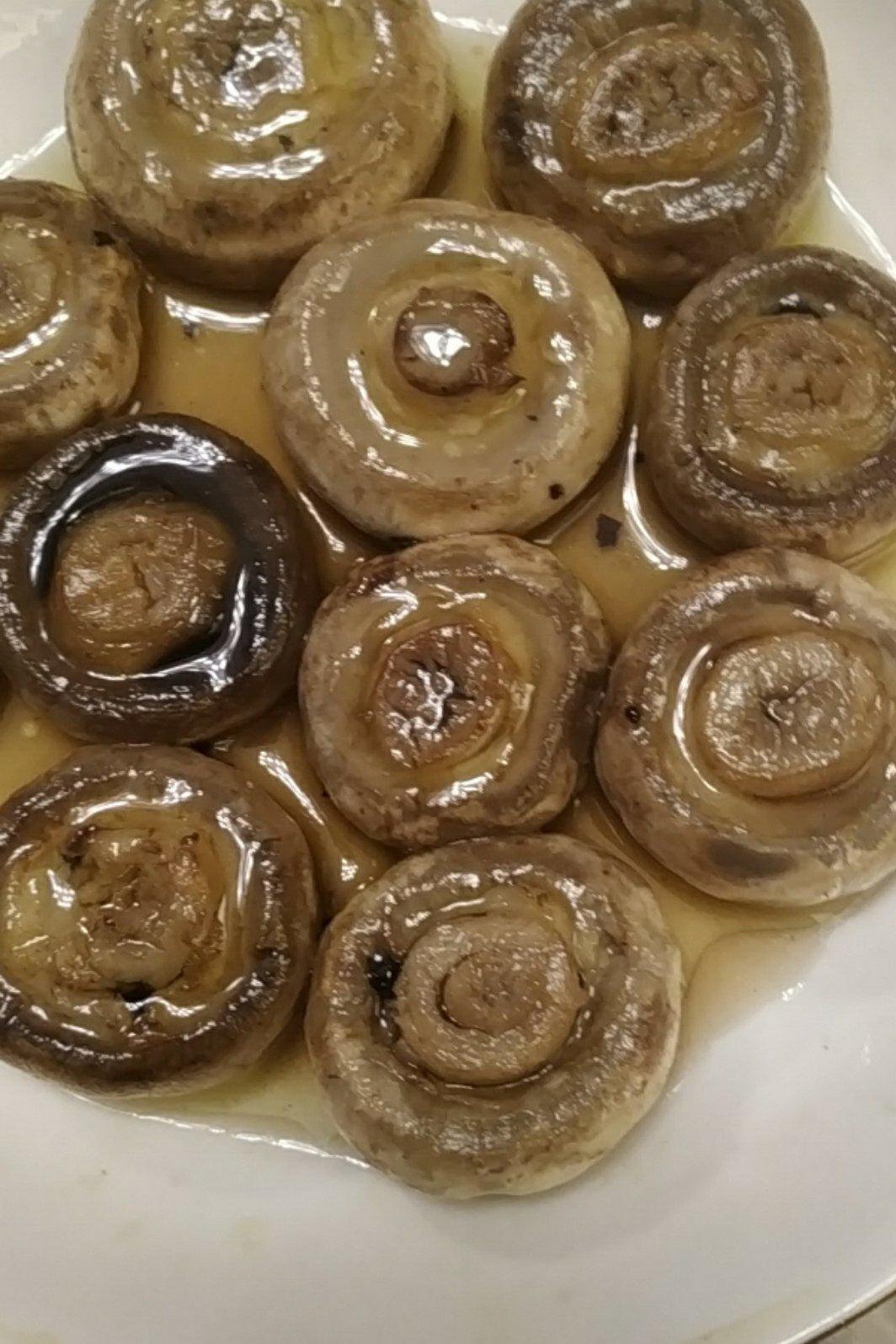 保留最原始鲜味儿的煎口蘑