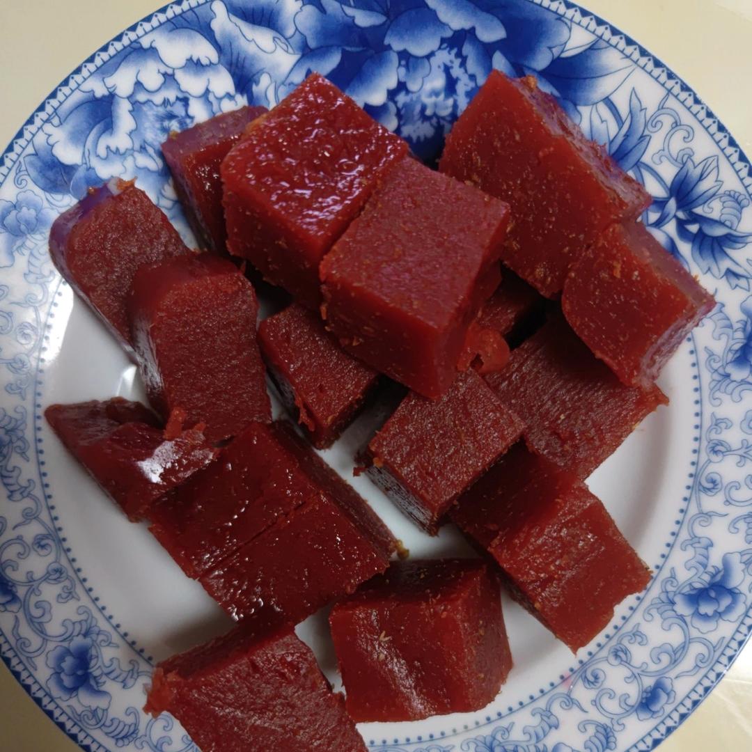 懒人快手安全不用煎熬的山楂糕和果丹皮~