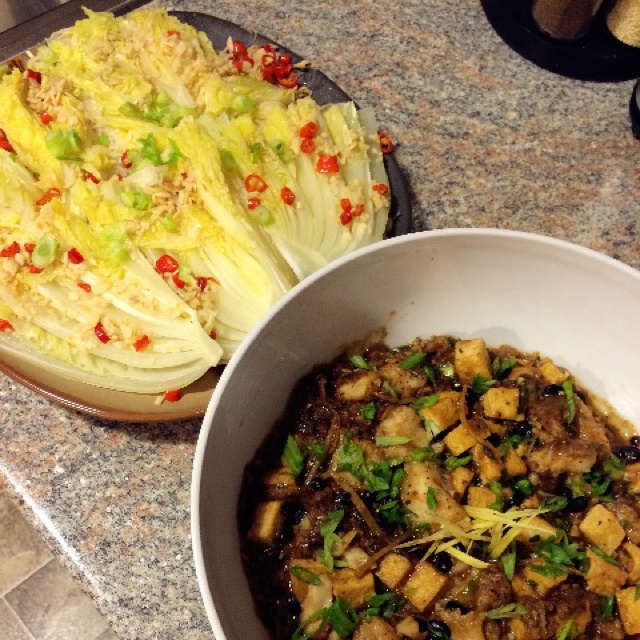 蒜蓉粉丝娃娃菜