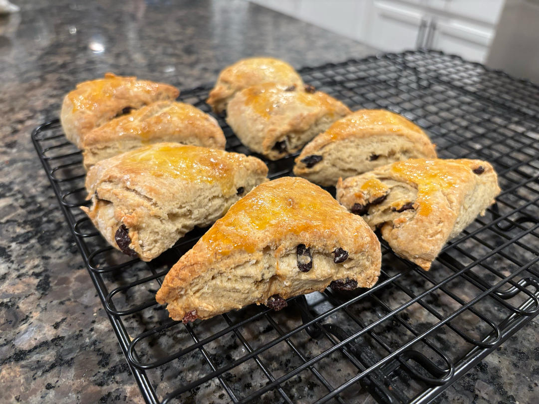 完美裂纹～百分百成功的超好吃奶香司康（禁止搬运）