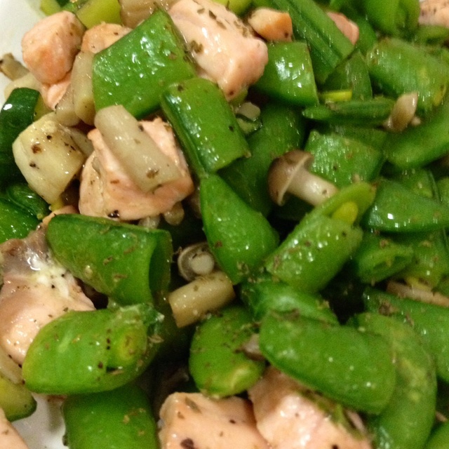 三文鱼炒饭